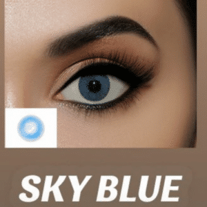 Rainbow Colors Toric Sky Blue