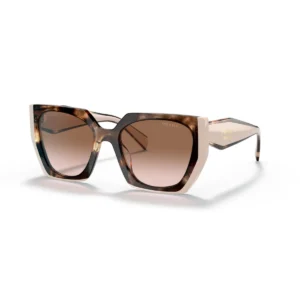Prada 0pr 15ws 01r0a6 54 Kadın Cat Eye Kırçıllı Kahverengi Kemik Güneş Gözlüğü