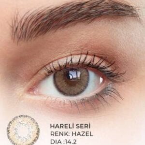 Iconic Aylık Lens Hareli Hazel