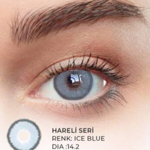 Iconic Aylık Lens Hareli Ice Blue